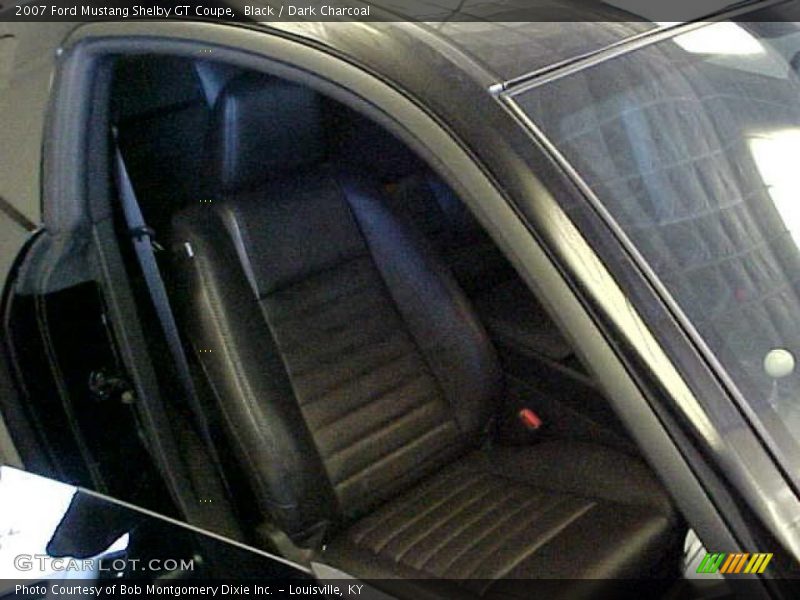 Black / Dark Charcoal 2007 Ford Mustang Shelby GT Coupe