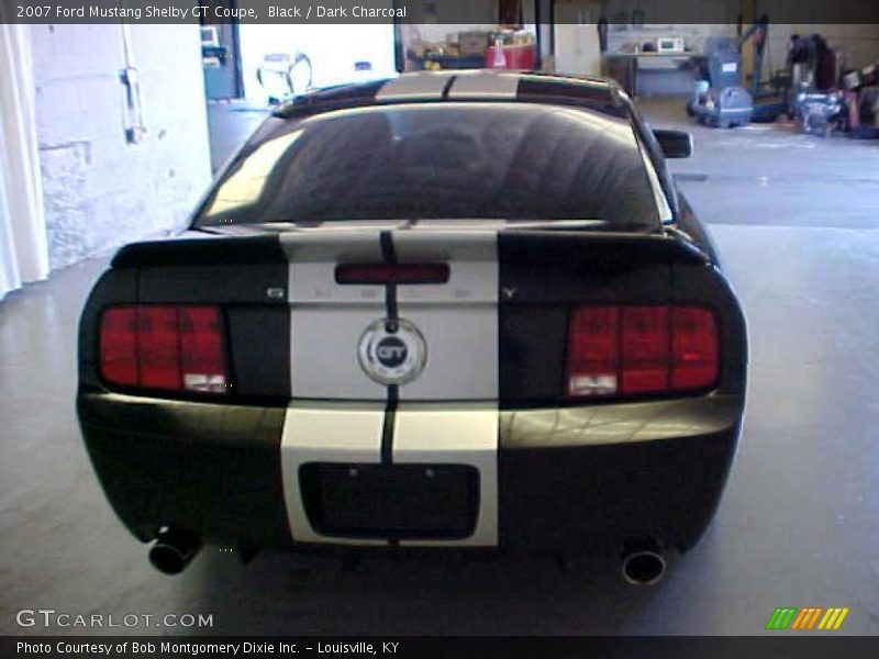 Black / Dark Charcoal 2007 Ford Mustang Shelby GT Coupe