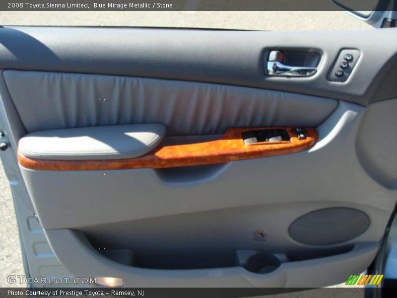 Blue Mirage Metallic / Stone 2008 Toyota Sienna Limited
