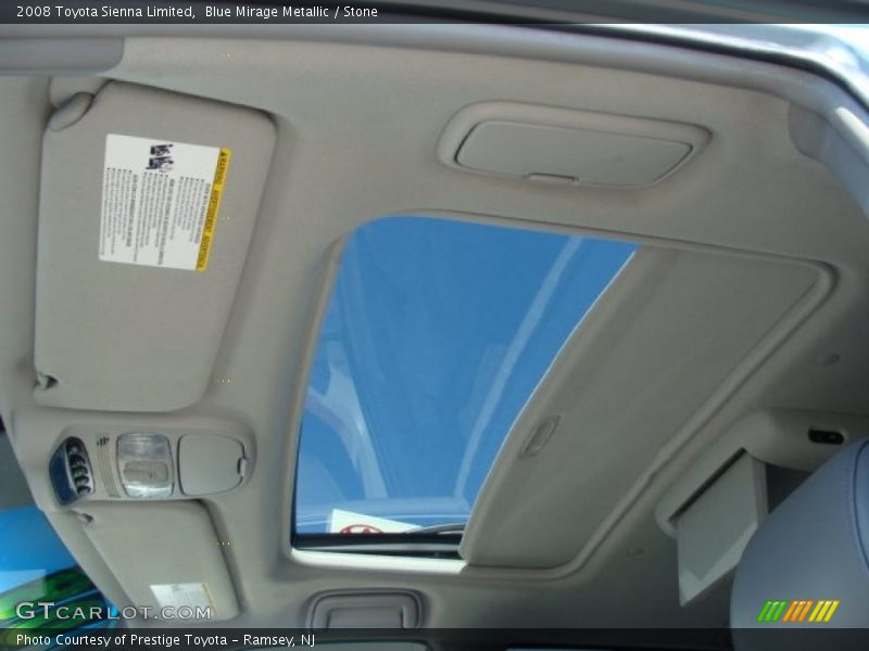 Blue Mirage Metallic / Stone 2008 Toyota Sienna Limited