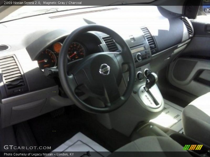 Magnetic Gray / Charcoal 2009 Nissan Sentra 2.0