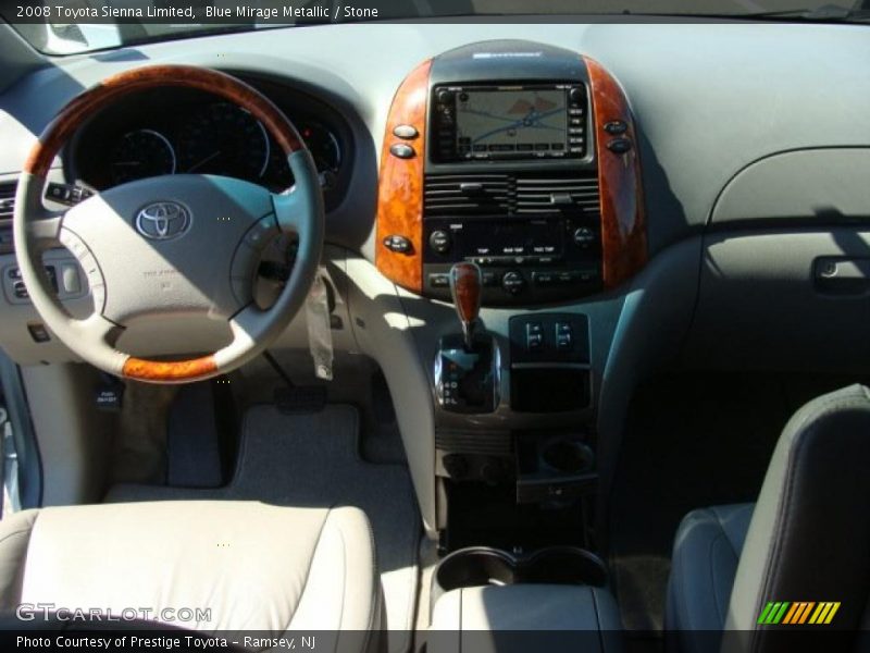 Blue Mirage Metallic / Stone 2008 Toyota Sienna Limited
