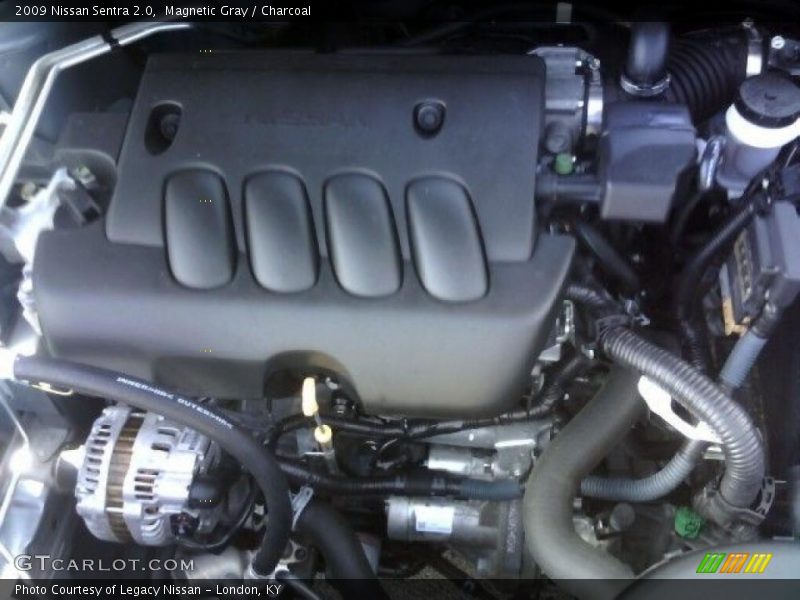 Magnetic Gray / Charcoal 2009 Nissan Sentra 2.0