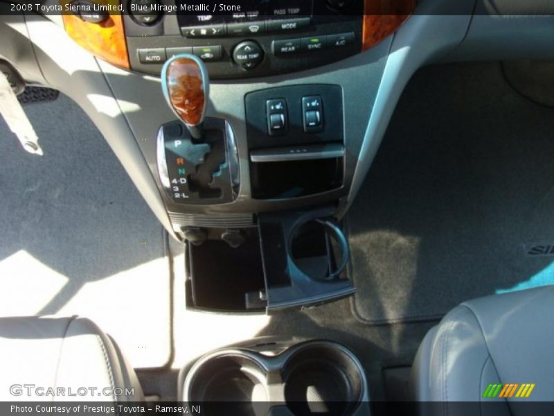 Blue Mirage Metallic / Stone 2008 Toyota Sienna Limited