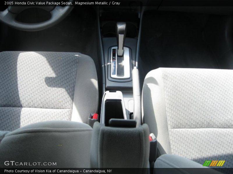 Magnesium Metallic / Gray 2005 Honda Civic Value Package Sedan