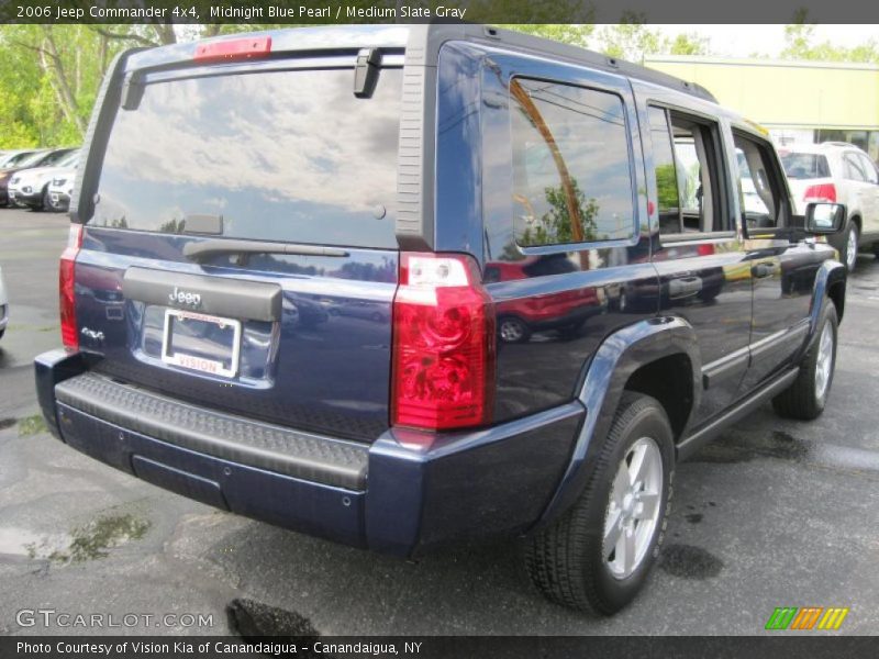 Midnight Blue Pearl / Medium Slate Gray 2006 Jeep Commander 4x4