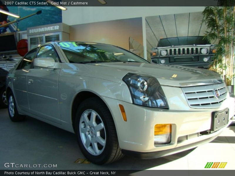 Gold Mist / Cashmere 2007 Cadillac CTS Sedan