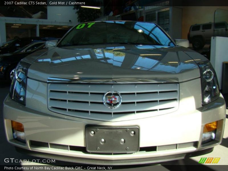 Gold Mist / Cashmere 2007 Cadillac CTS Sedan