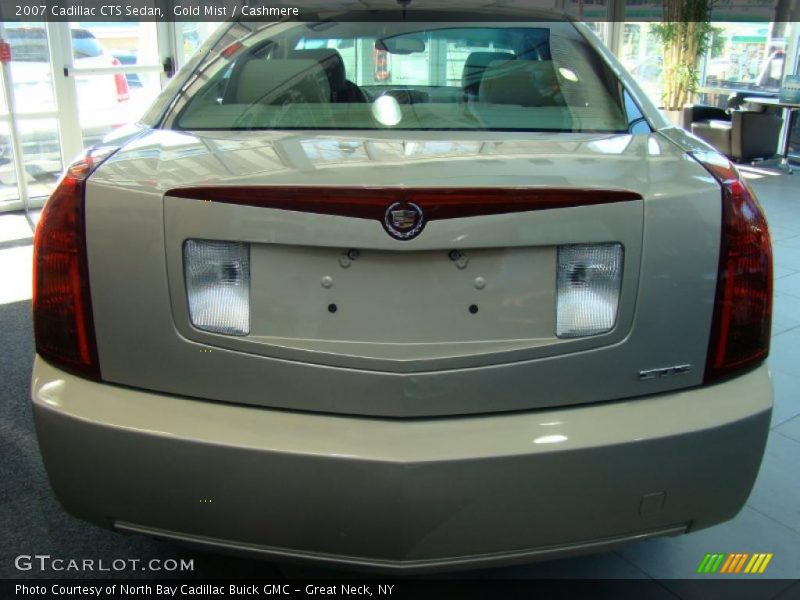 Gold Mist / Cashmere 2007 Cadillac CTS Sedan