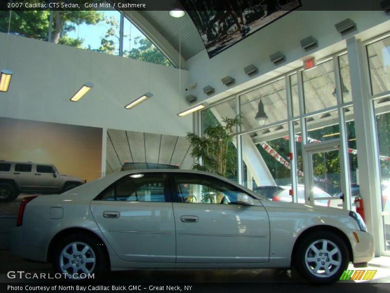 Gold Mist / Cashmere 2007 Cadillac CTS Sedan