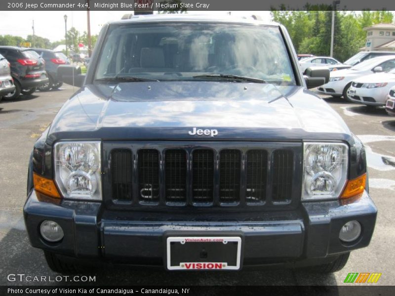 Midnight Blue Pearl / Medium Slate Gray 2006 Jeep Commander 4x4