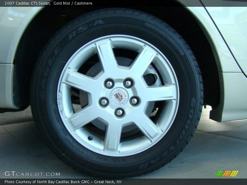 Gold Mist / Cashmere 2007 Cadillac CTS Sedan