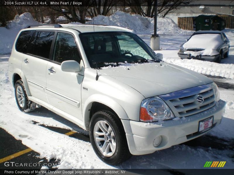 White Pearl / Beige 2004 Suzuki XL7 LX 4x4