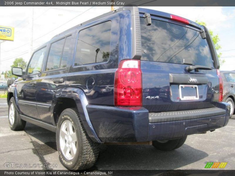 Midnight Blue Pearl / Medium Slate Gray 2006 Jeep Commander 4x4