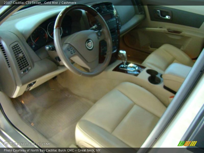Gold Mist / Cashmere 2007 Cadillac CTS Sedan
