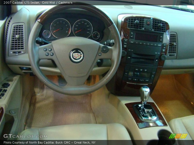 Gold Mist / Cashmere 2007 Cadillac CTS Sedan