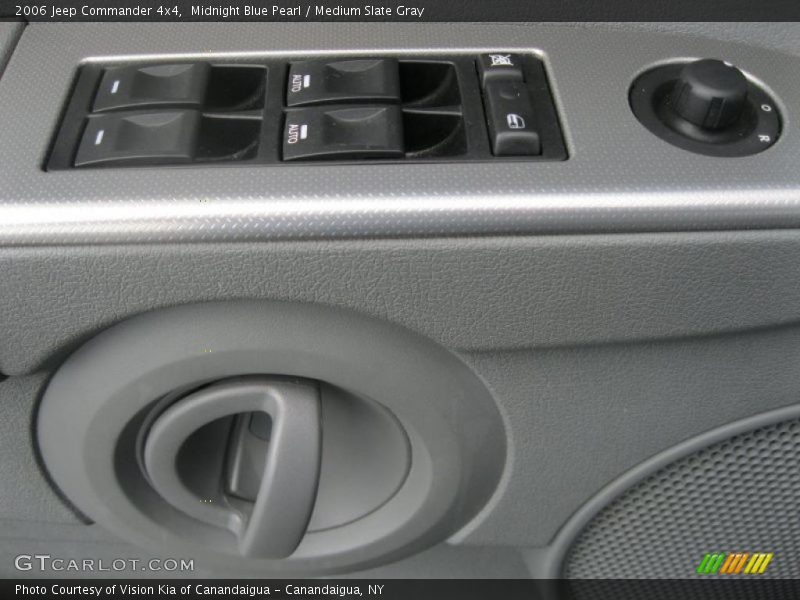 Midnight Blue Pearl / Medium Slate Gray 2006 Jeep Commander 4x4