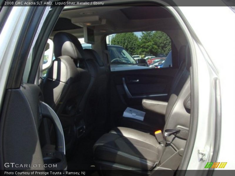 Liquid Silver Metallic / Ebony 2008 GMC Acadia SLT AWD