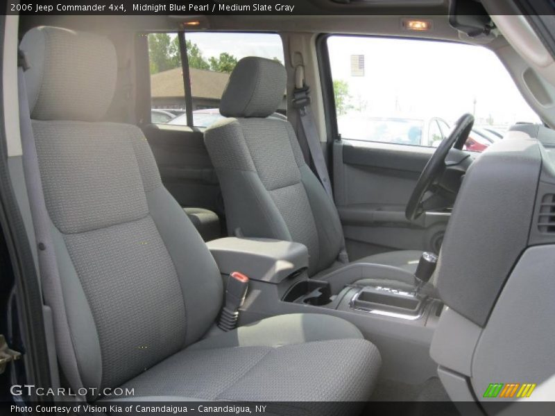 Midnight Blue Pearl / Medium Slate Gray 2006 Jeep Commander 4x4