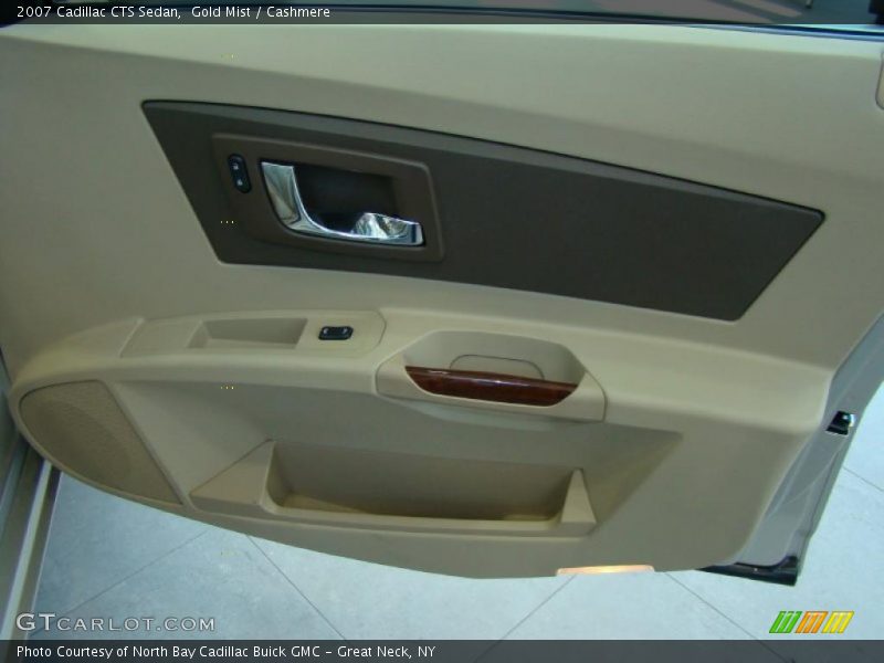 Gold Mist / Cashmere 2007 Cadillac CTS Sedan