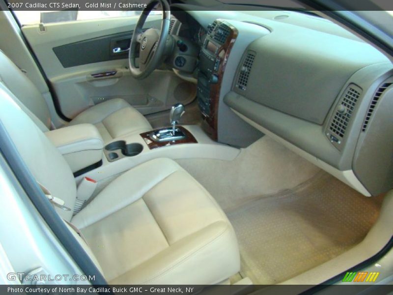 Gold Mist / Cashmere 2007 Cadillac CTS Sedan