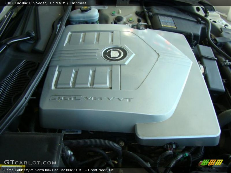 Gold Mist / Cashmere 2007 Cadillac CTS Sedan