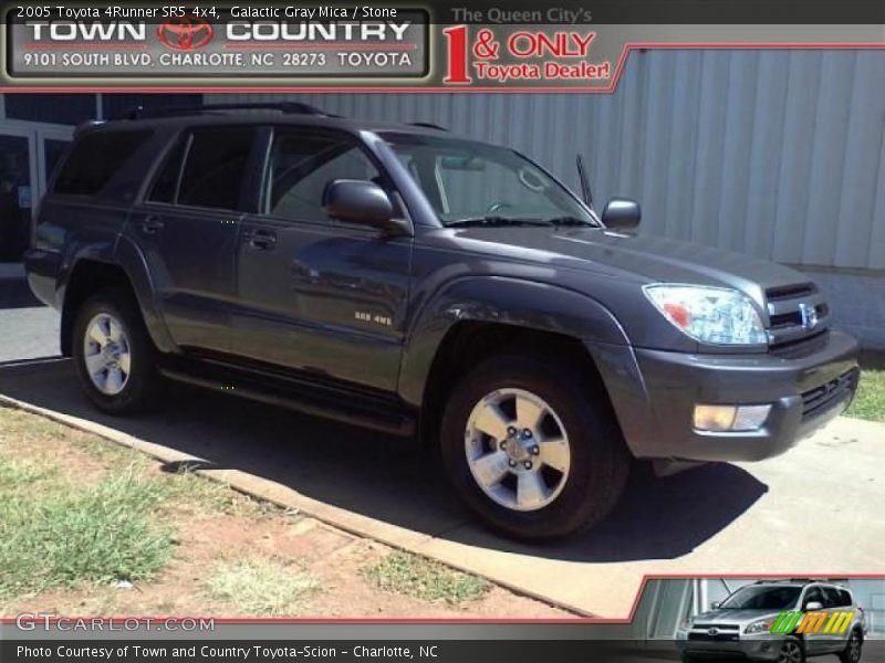 Galactic Gray Mica / Stone 2005 Toyota 4Runner SR5 4x4