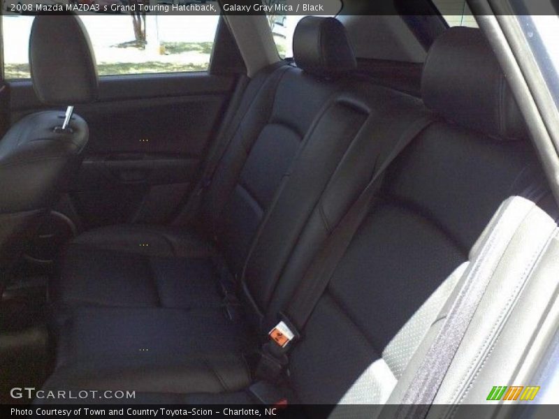 Galaxy Gray Mica / Black 2008 Mazda MAZDA3 s Grand Touring Hatchback