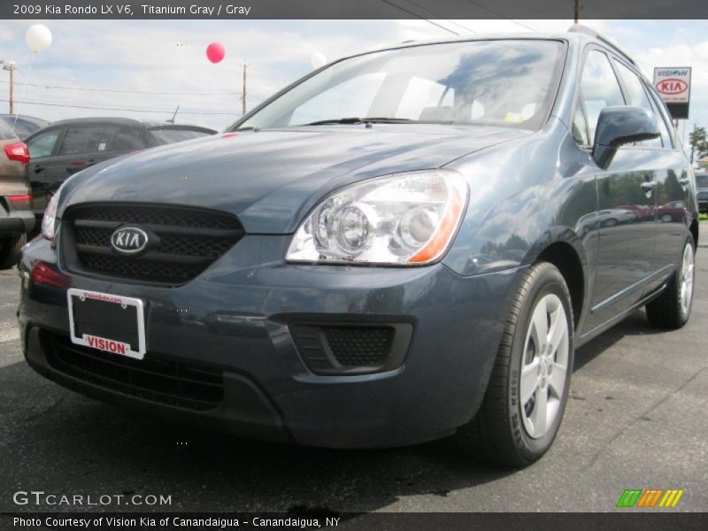 Titanium Gray / Gray 2009 Kia Rondo LX V6