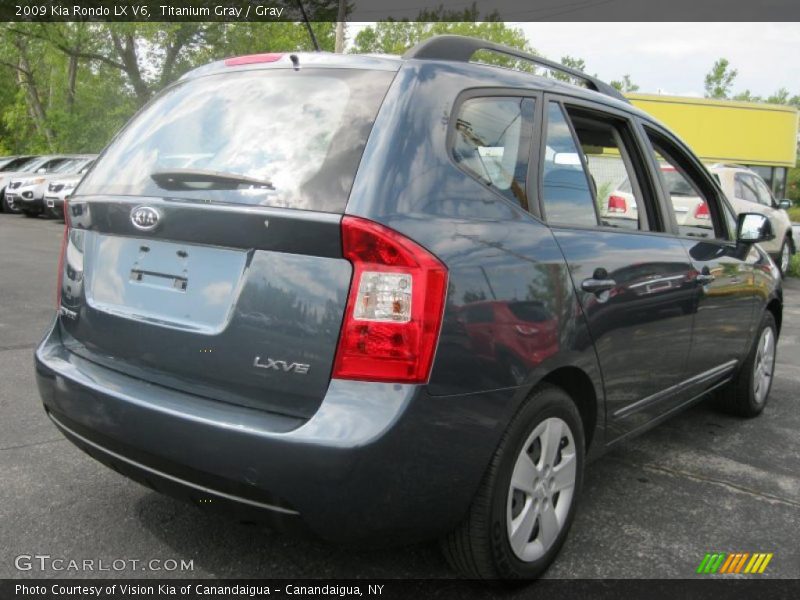 Titanium Gray / Gray 2009 Kia Rondo LX V6