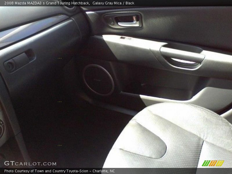 Galaxy Gray Mica / Black 2008 Mazda MAZDA3 s Grand Touring Hatchback