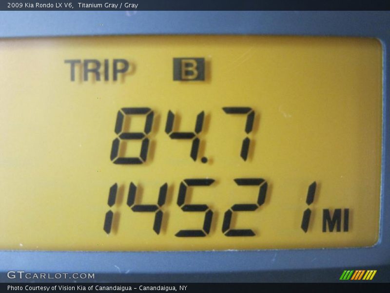 Titanium Gray / Gray 2009 Kia Rondo LX V6