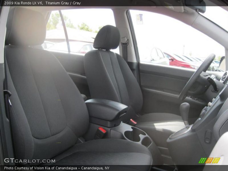 Titanium Gray / Gray 2009 Kia Rondo LX V6