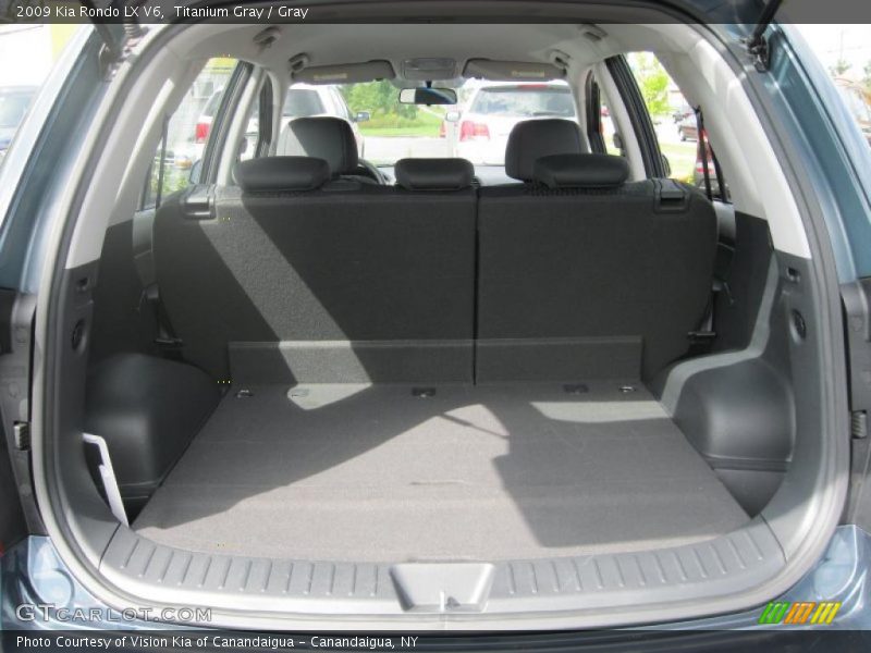 Titanium Gray / Gray 2009 Kia Rondo LX V6