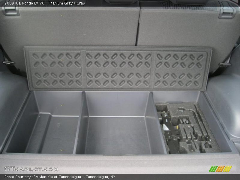 Titanium Gray / Gray 2009 Kia Rondo LX V6