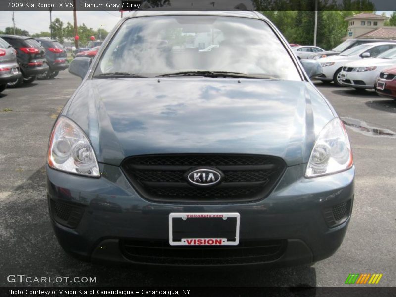 Titanium Gray / Gray 2009 Kia Rondo LX V6