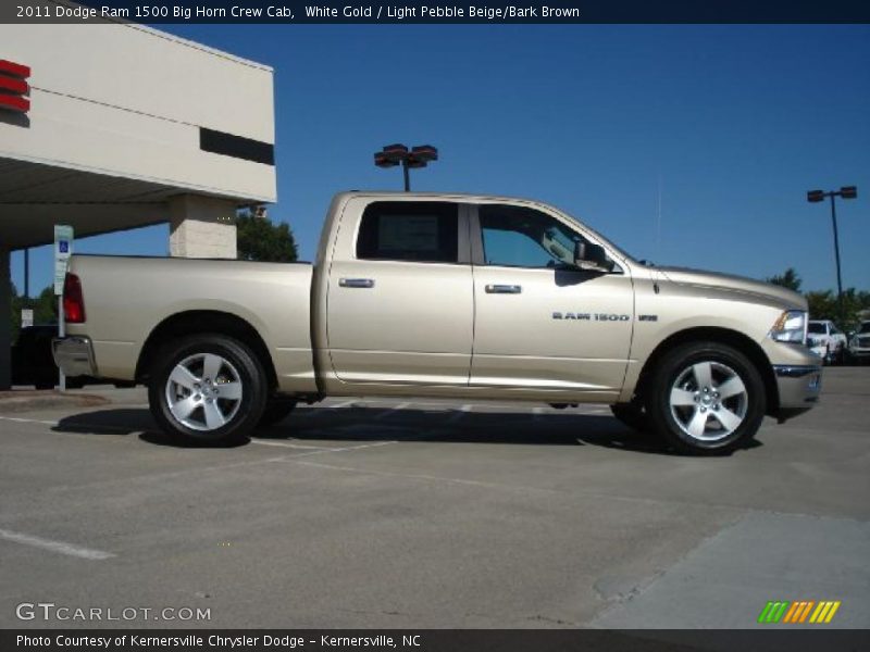  2011 Ram 1500 Big Horn Crew Cab White Gold