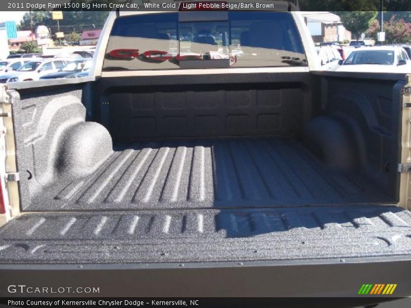 White Gold / Light Pebble Beige/Bark Brown 2011 Dodge Ram 1500 Big Horn Crew Cab