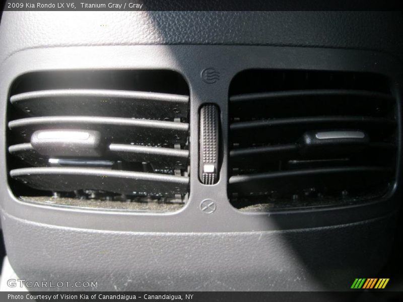 Titanium Gray / Gray 2009 Kia Rondo LX V6