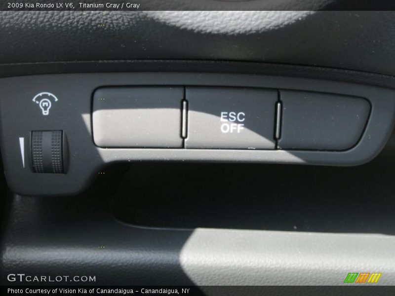 Titanium Gray / Gray 2009 Kia Rondo LX V6