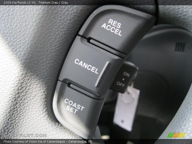 Titanium Gray / Gray 2009 Kia Rondo LX V6