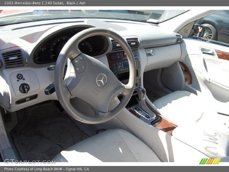 Black / Ash 2003 Mercedes-Benz C 240 Sedan
