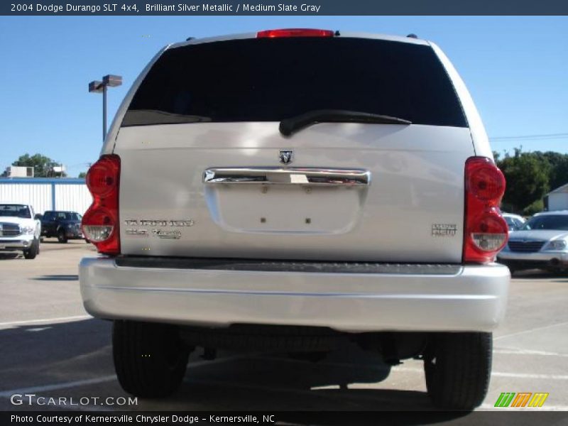 Brilliant Silver Metallic / Medium Slate Gray 2004 Dodge Durango SLT 4x4