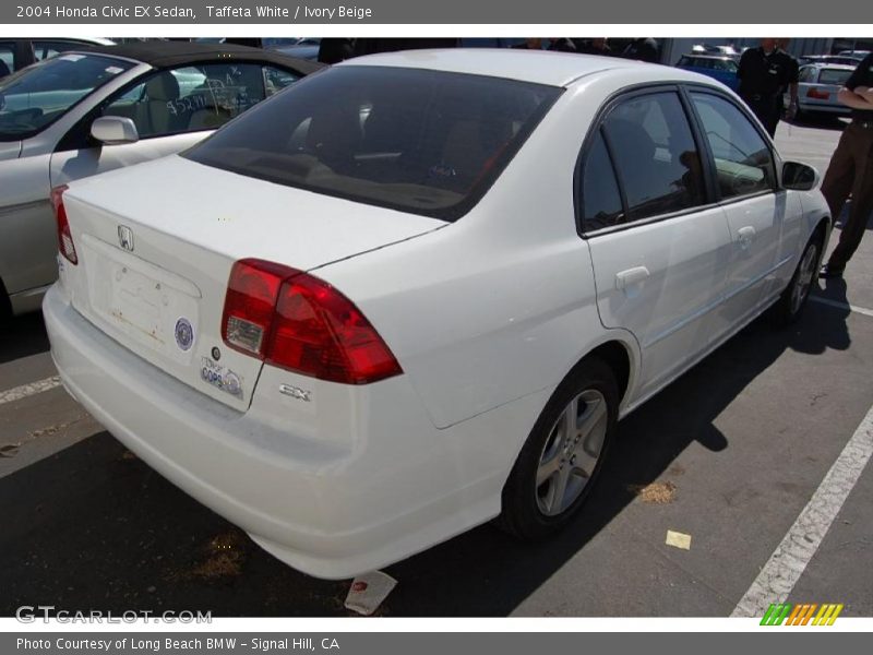 Taffeta White / Ivory Beige 2004 Honda Civic EX Sedan