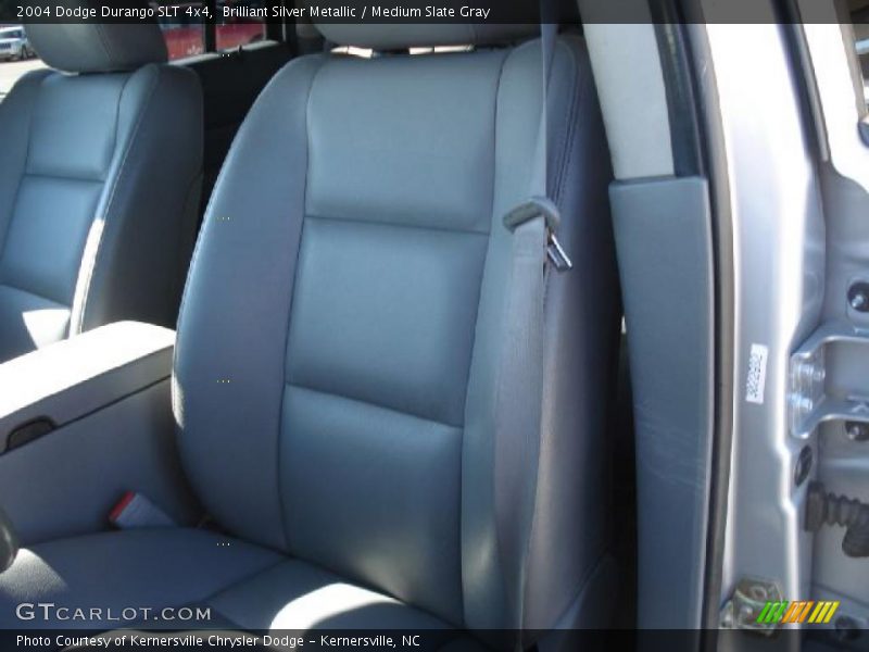 Brilliant Silver Metallic / Medium Slate Gray 2004 Dodge Durango SLT 4x4