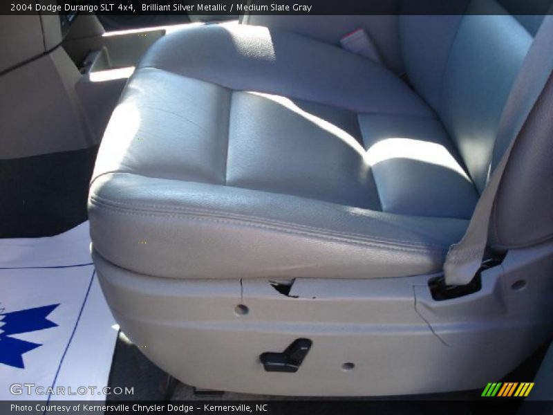 Brilliant Silver Metallic / Medium Slate Gray 2004 Dodge Durango SLT 4x4