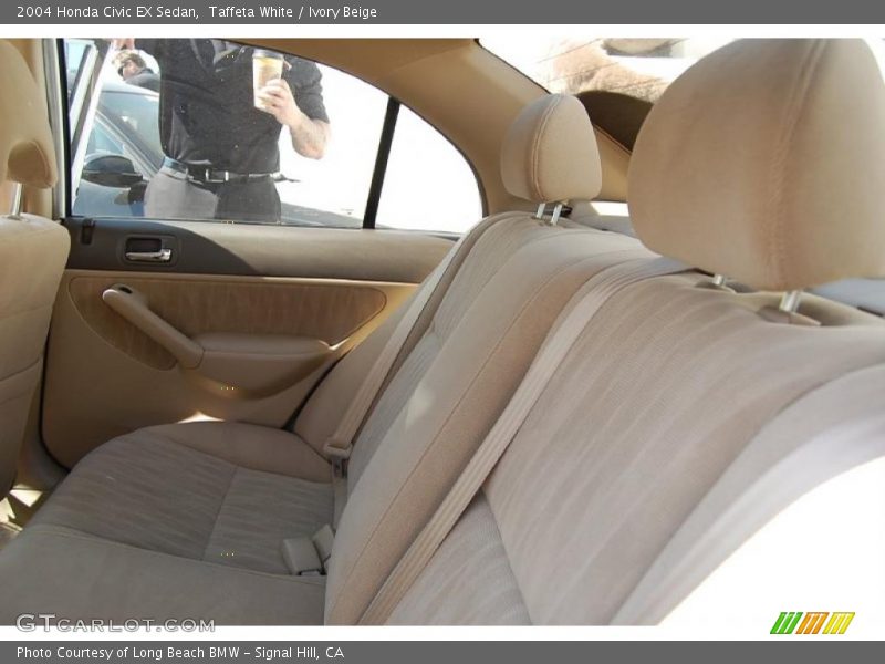 Taffeta White / Ivory Beige 2004 Honda Civic EX Sedan