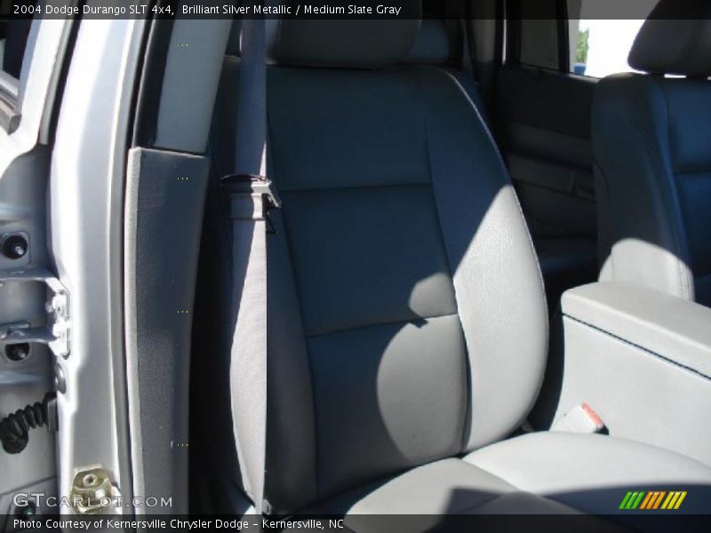 Brilliant Silver Metallic / Medium Slate Gray 2004 Dodge Durango SLT 4x4