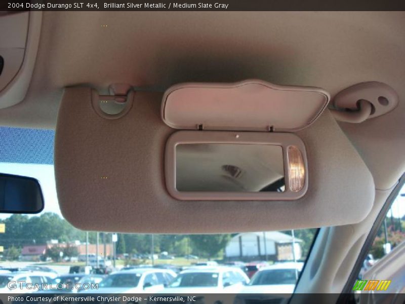 Brilliant Silver Metallic / Medium Slate Gray 2004 Dodge Durango SLT 4x4