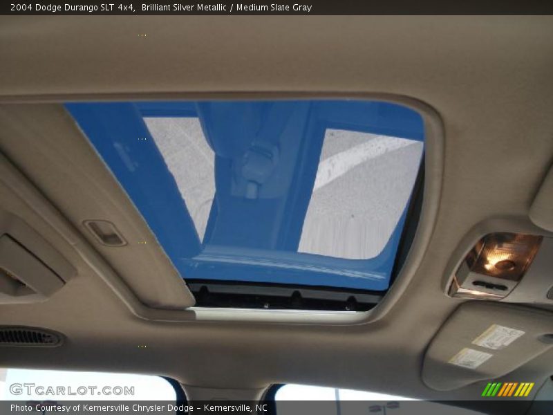 Brilliant Silver Metallic / Medium Slate Gray 2004 Dodge Durango SLT 4x4
